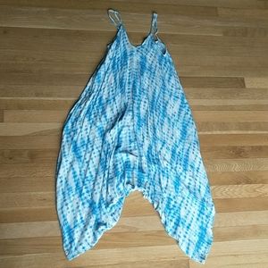 Tie dye harem jumpsuit